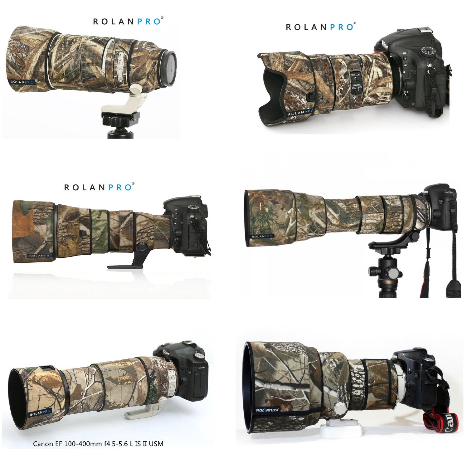 ROLANPRO Lens Camouflage Coat Rain Cover For Sigma 85mm F/1.4 DG ART - View #8
