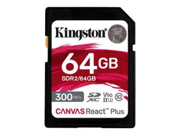 Kingston SDXC Canvas React Plus 64 GB UHS-II (U3/V90) -muistikortti