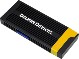 Delkin USB 3.2 CFexpress Type A & SD UHS-II -muistikortinlukija