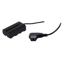 Tarvikeversio Sony NP-F Series Dummy Battery to PTAP/D-TAP Cable