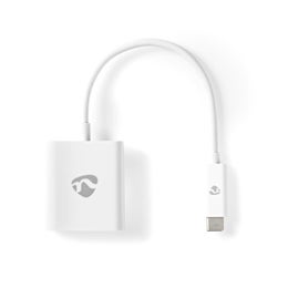 Nedis USB-C - HDMI -sovitin (valkoinen)