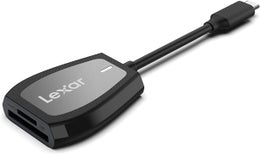 Lexar SD & microSD (LRW470U) UHS-II Dual-Slot Cardreader (USB-C)