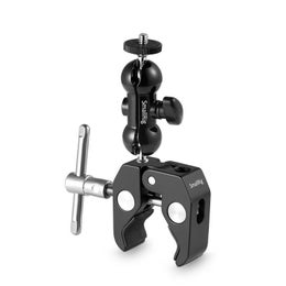 SmallRig 1138 Multi-function Double BallHead with Clamp & 1/4" Screw
