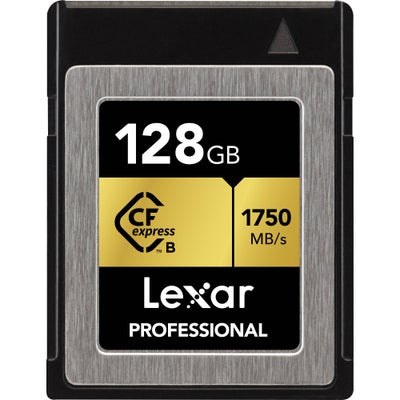 Lexar CFexpress Type B Pro Gold R1750/W1500 128GB -muistikortti