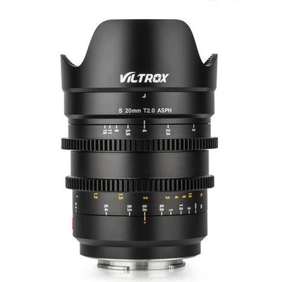 Viltrox 20mm T/2.0 S Cine Full Frame -objektiivi, Sony E