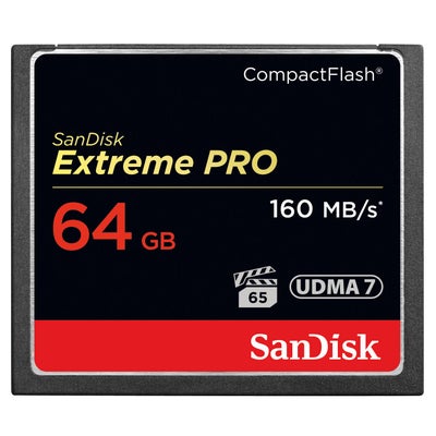 Sandisk CompactFlash Extreme Pro 64 GB 160MB/s