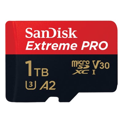 Sandisk MicroSDXC Extreme Pro 1TB-muistikortti + SD-adapteri