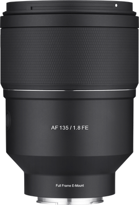 Samyang AF 135mm f/1.8 -objektiivi, Sony FE