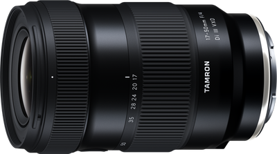 Tamron 17-50mm f/4 Di III VXD -objektiivi, Sony FE