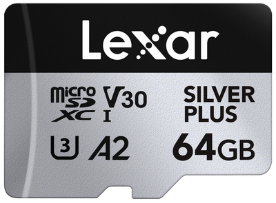 Lexar Professional Silver Plus MicroSD 1066x UHS-I/U3/A2/4K R205/W100 (V30)
