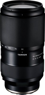 Tamron 50-300mm f/4.5-6.3 Di III VC VXD -objektiivi, Sony E