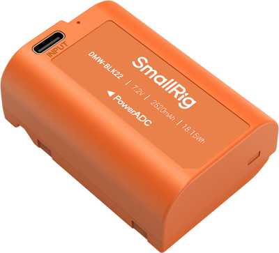 SmallRig USB-C -ladattava DMW-BLK22 -akku
