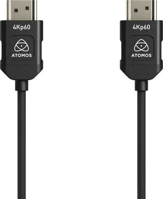 Atomos 4K60P HDMI Silicon Cable &ndash; Full HDMI to Full-HDMI 45cm