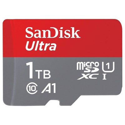 Sandisk 1TB Ultra microSDXC 150MB/s -muistikortti+SD Adapter