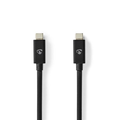 Nedis USB 4.0 USB-C - USB-C kaapeli 1m