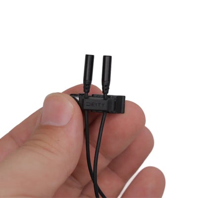 Deity Dual-Head WLP (dual capsule lavalier - 3.5mm TRS)