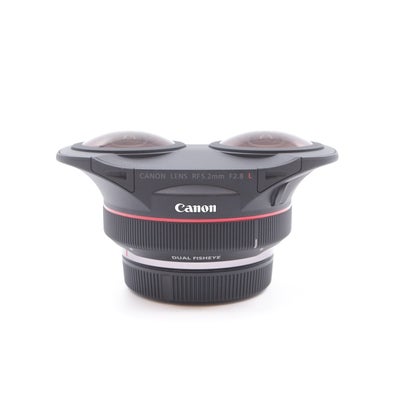 K&Auml;YTETTY Canon RF 5.2mm F/2.8 L Dual Fisheye