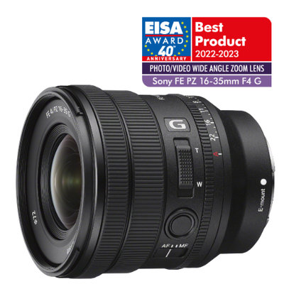 Sony FE PZ 16-35mm f/4 G -objektiivi