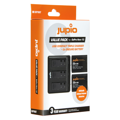 Jupio GoPro Hero 13 ENDURO Value pack