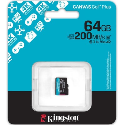 Kingston Canvas Go! Plus microSD Gen4 -muistikortti