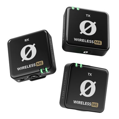 Rode Wireless ME Dual -langaton mikrofonij&auml;rjestelm&auml;, musta