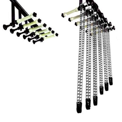 Studioking Taustakartongin rullatelinesetti kuudelle taustalle