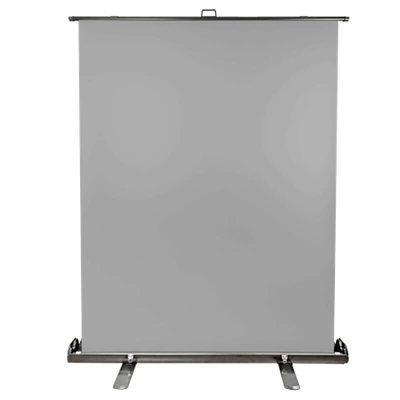 StudioKing Roll-Up Background Screen 150x200 cm, harmaa (FB-150200FGR)