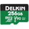 OUTLET Delkin microSD Power 2000x UHS-II (V90) R300/W250 256GB -muistikortti