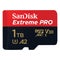 Sandisk MicroSDXC Extreme Pro 1TB-muistikortti + SD-adapteri